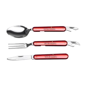 Conjunto de Talheres de Aço Trekker - Guepardo