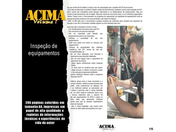 Livro Acima Volume 1 - Altura, Acesso por Corda, Resgate e Espaço Confinado - Imagem 5