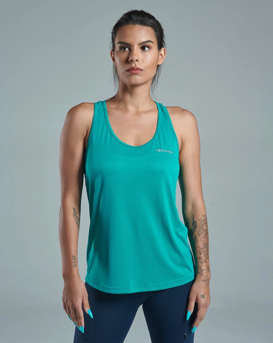 Regata Feminina Dry Fit Ventana Verde - Galapagos