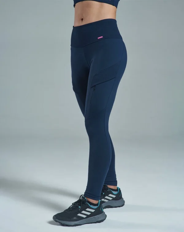 Calça Feminina Legging Ananda Azul Marinho - Galapagos - Imagem 3