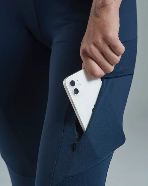 Calça Feminina Legging Ananda Azul Marinho - Galapagos - Imagem 4