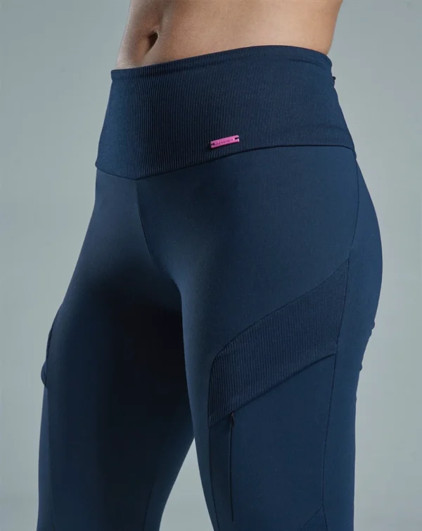 Calça Feminina Legging Ananda Azul Marinho - Galapagos - Imagem 6