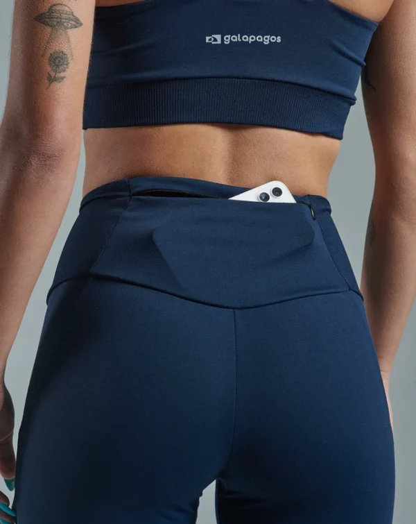 Calça Feminina Legging Ananda Azul Marinho - Galapagos - Imagem 7