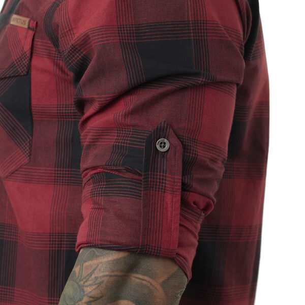 Camisa Lumberjack Flanela Texas Vermelha - Invictus - Image 7