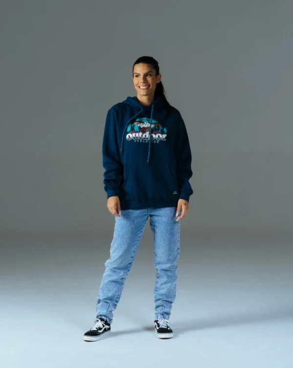 Moletom Hoodie com Felpa Yukon Azul Marinho - Galapagos - Imagem 9