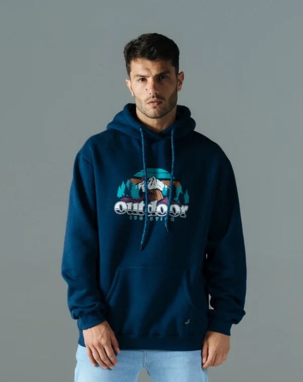 Moletom Hoodie com Felpa Yukon Azul Marinho - Galapagos - Imagem 10