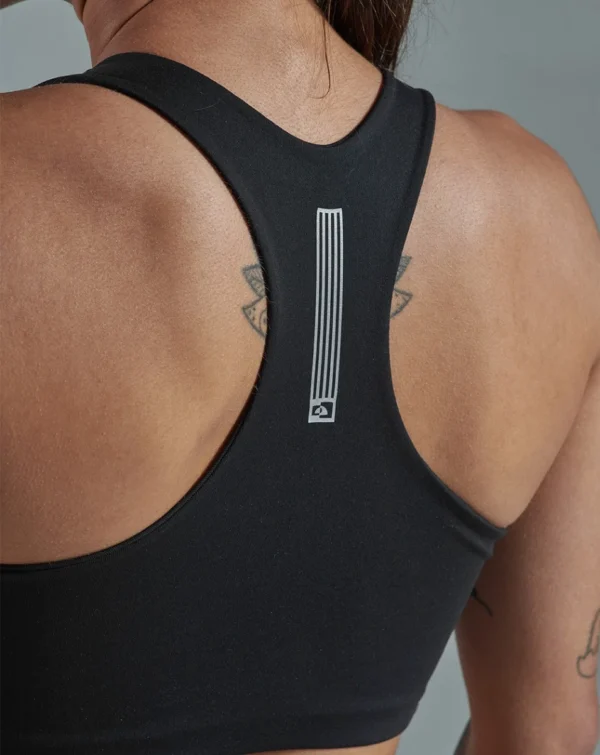 Top Dupla Face Eco Gaia Preto e Laranja Neon - Galapagos - Imagem 5