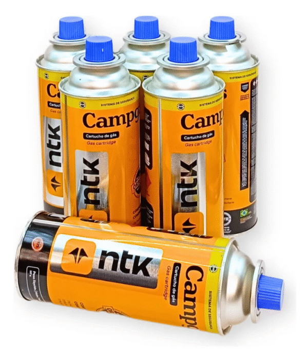 Kit Six Pack de Cartucho de Gás Campgas 6 unidades - NTK