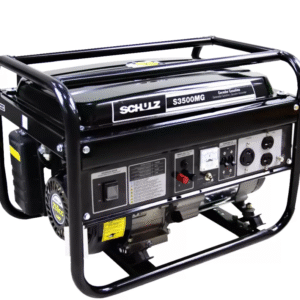 Gerador de Energia a Gasolina 4T Partida Manual 2,8 Kva Bivolt com AVR S3500MG - Schulz