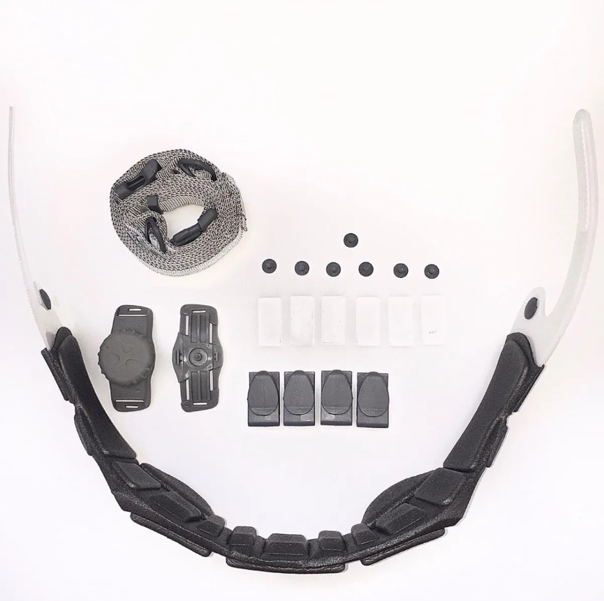 Kit Carneira Capacete Corazza (reposição) - Ultra Safe - Imagem 2